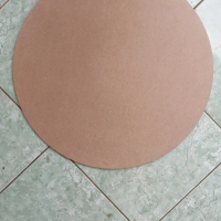 kayu mdf bulat diameter 25cm tebal 6mm