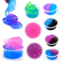 2024 Beautiful Color Mixing Cloud Slime Putty Scented Anti Stress Kids Clay Toy Putty Antistress Kids Crystal Clay Gift