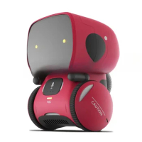 Emo Small Night Light Multilingual Intelligent Dialogue Robot Emo Robot AI Intelligent Voice Chat Electronic Pet
