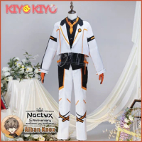 KIYO-KIYOVtuber Luxiem Alban Knox Cosplay Costume Anime AAlban Knox Noctyx Unifrom Set Halloween Costume