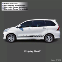 STIKER MOBIL STIKER LIS BODY SAMPING MOBIL AVANZA XENIA INNOVA TERIOS XPANDER PAJERO DLL STIKER CUST