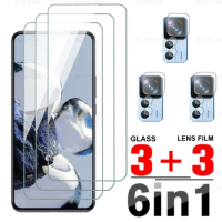 6-in-1 Camera Lens Film For Xiaomi Mi 12T Pro 12TPro Tempered Glass For Xiaomi Xaomi Mi 12T Xiaomi12T 12 T 5G Screen Protector
