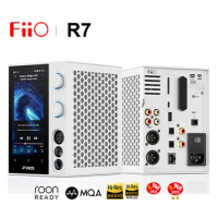 FiiO R7 Android 10 Desktop Digital Streaming Music Player DAC AMP Headphone Amplifier ES9068AS chip Bluetooth DUNU
