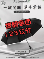 27吋自動傘 三樂雨傘 一鍵開收 超大傘面 抗風防曬 防潑水 晴雨兩用 超大自動傘