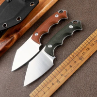 14c28n Steel Army Fixed Knife CSGO Self-Defense Outdoor Camping Sharp Survival Hunting Straight Knife Tactical Military EDC tool