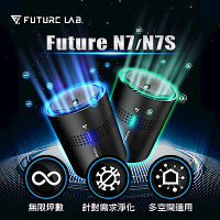 【Future Lab.未來實驗室】FUTURE N7+N7S空氣清淨機 負離子 活氧離子 家用車用