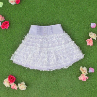 SALES Japan Liz Lisa Full Silk Ribbon Bow High Waist Mesh Skirts