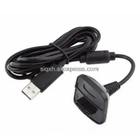 200Pcs 1.5M USB Charging Cable Wireless Game Controller Gamepad Joystick Power Supply Charger Cable Game Wire for Xbox 360