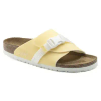 【BIRKENSTOCK】Carrie/窄版/合成皮/黃色-38