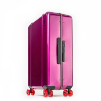 【Floyd】26吋行李箱 魔幻紫(鋁框箱)
