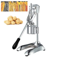 Stainless Steel Potato French Fries Extrusion Machine Manual Making Super Long French Fries Machine