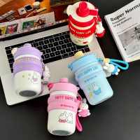 ไปไหนก็พกไปด้วย! แก้วน้ำ Miffy งานแท้ ขนาด 480 ml มาพร้อมพวงกุญแจ Miffy และสายคล้องมือ รีบมาตำก่อนหม
