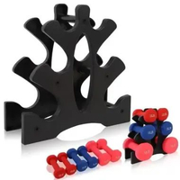 POTENCE Holder Dumbell 3 Tingkat Rak Barbel Home Gym Stand Dumbell Dumbbell Rack Penyimpanan Dumbell