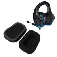 2 Pieces Headset Cover Replacement Earmuff for Logitech G933 G633 Breathable Soft Memory Foam Ear Pad Cover Earphone Cushion