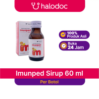 Imunped Sirup 60 ml - Suplemen Kesehatan Anak-Anak dengan Zinc dan Vitamin C