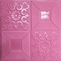 [Preferred] 50PCs 3D wallpaper brick 38x35cm waterproof wall sticker foam self adhesive wall panel