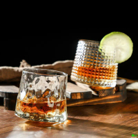 Ly Thủy Tinh  Vintage whi.ky Rock Glass 160ml | Tùy Chọn Họa Tiết BEAU4