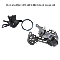 SHIMANO DEORE M6100 Groupset MTB Mountain Bike Groupset 1x12 -Speed Shift level Rear Derailleur
