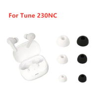 Replacement Ear Tips Earbuds for JBL Tune 230NC Earphones Anti-Slip Ear buds Eartips Earpads Cover 6pcs L/M/S