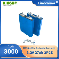 Kingbo Power Solar Street Light 3.2V 27Ah Lifepo4 Battery for DIY 12V 24V 36V 48V Solar Storage System UPS Power