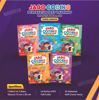 Lingkar Media Books Buku Coding Super Lengkap 5 Level Jago Coding Lingkar Media Books untuk Pemula h