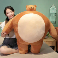 Hot Sale 45/70cm Tiny Head Teddy Bear Plush Toys Big Body Animal Bear Pillow Stuffed Soft for Children Girls Birthday Gifts