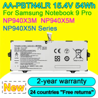 New AA-PBTN4LR-05 AA-PBTN4LR Laptop Battery For Samsung Notebook 9 Pro NP940X5M NP940X3M NP940X5N Series BA43-00386A 54WH 15.4V