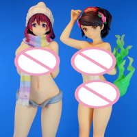 26CM Daiki Kougyou Kanbanmusume Kurara-chan 1/6 Sexy Girl Anime Action Figures PVC Hentai Collection Doll Model Toys Gift