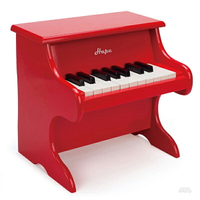 【德國Hape】小小音樂家紅色小鋼琴 / 生日禮物 / 聖誕禮物 / 聖誕節禮物 / 樂器 / 音樂玩具