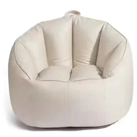Cover Bean Bag Sofa Chair Floor Bedroom Recliner Kids Sofa Bean Bag Filling Comfy Sectional Armchairs Divano Furniture Room