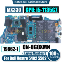 19862-1 For Dell Vostro 5402 5502 Laptop Mainboard CN-0G0XMN SRK05 i5-1135G7 N17S-G3-A1 Notebook Motherboard Tested