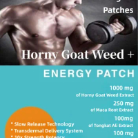 Premium Horny Goat Weed Powder 1000 mg - with Tongkat Ali, Maca, Tribulus &amp; Ginseng