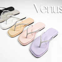 I’mm Shoes รุ่น Venus 006 รองเท้าแตะคีบแฟชั่น ดีไซน์เพชรหลอด