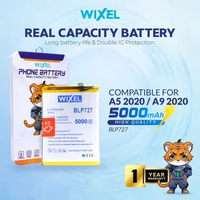 WIXEL Baterai BLP727 A5 2020 / A9 2020 Double Power Batre Batrai Real Capacity Battery Dual BLP 727