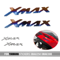 For YAMAHA XMAX 125 400 XMAX250 XMAX300 XMAX400 Decoration Label Case Motorcycle Emblem Badge Decal 3D Tank Wheel tank stickers