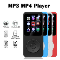 1.8 inch Color Screen Mini Bluetooth MP3 Player E-book Sports MP3 MP4 FM Radio Walkman Student Music Players for Win8/XP/VISTA