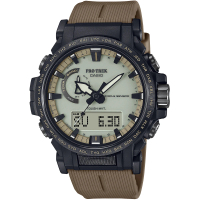 【CASIO 卡西歐】PROTREK 太陽能電波校時登山錶(PRW-61LD-5/速)