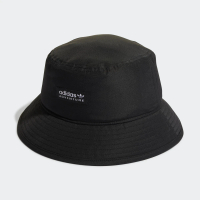【adidas 愛迪達】帽子 女款 大童 漁夫帽 運動帽 遮陽帽 三葉草 ADV BOONIE CAP 黑 HM1777