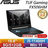 ASUS華碩 TUF Gaming F15 FX506HM-0072B11400H 戰魂黑 15.6吋電競筆電