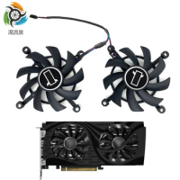 New 2Pcs 85mm 12V Graphics Card Cooling Fan For YESTON RTX 3050 3060 3060 Ti RX 6500 6600 6600 XT GAGE Graphics Card Cooler fan