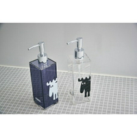 🔥現貨🔥北歐 Moz 麋鹿透明洗手乳專用罐 | 黑色 | 全透明兩款可選-富士通販