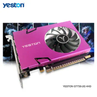 Yeston GeForce GT 730 GPU 2GB DDR3 128bit 993/1600MHz Gaming Desktop computer Video Graphics Cards HDMI-compatible X4