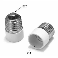 Converter Fitting Adaptor Lampu E27 ke E14 / E14 ke E27 Adapter Dudukan Bohlam Universal Kuat Tahan 