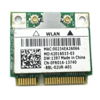Wireless Adapter Card for Broadcom BCM94312HMG BCM4312 Wifi Half Mini pci-e card for DELL DW1397 WLAN