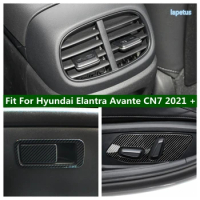 Seat Adjustment Button Panel Gloves Box Handle Buckle Cover Trim For Hyundai Elantra Avante CN7 2021 - 2023 Interior Accessories