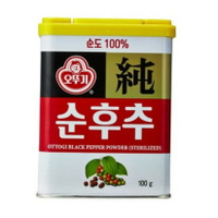 【首爾先生mrseoul】韓國 不倒翁 OTTOGI 純黑糊椒粉（100g）黑胡椒粉