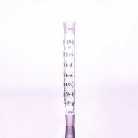 Spine distillation column,L. 75mm/100mm/120mm/150mm/200mm/250mm/300mm/400mm/500mm,Joint 29/32,Spike-shaped distillation tube