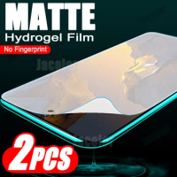 2PCS Matte Safety Film For Xiaomi Poco F5 Pro F4 F3 GT F2 Pro Gel Protective Anti-fingerprint Film Not Glass Xiaomy PocoF5 F5Pro