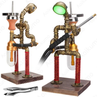 2023 Robot Hookah Set Spaceman Shisha Alien Chicha Narguile Sheesha Cachimbas Unique Hukka Bar New H