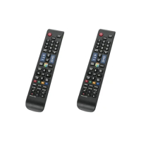 2X BN59-01198Q Replace Remote For Samsung Smart TV UE40JU6445K UE55JU6445K T32E390SX